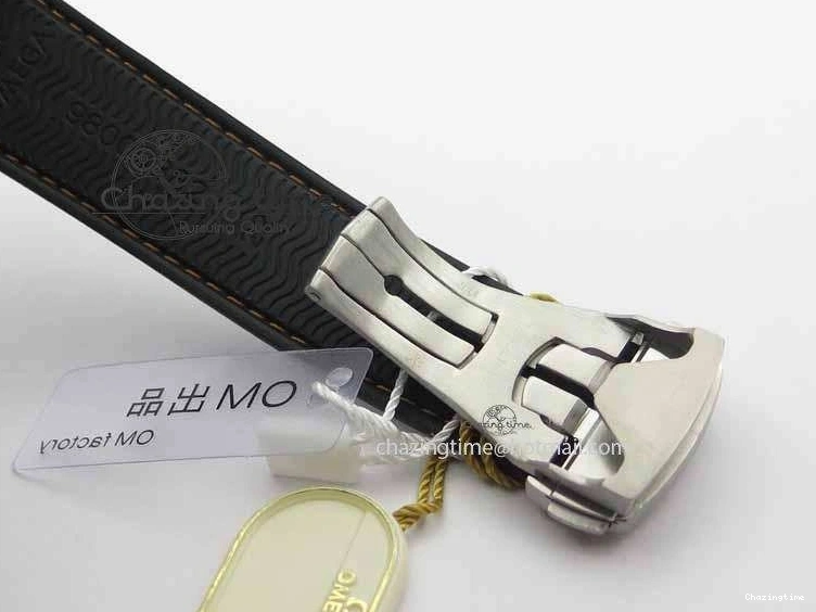 0131 Planet Ocean Master Chrono 45mm SS OM 1:1 Best Edition Black Dial Orange 12 On Rubber Strap A Durable 8169